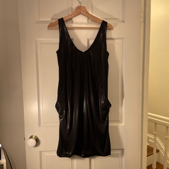 Black Diane Von Furstenberg Mini Dress - Picture 2 of 4